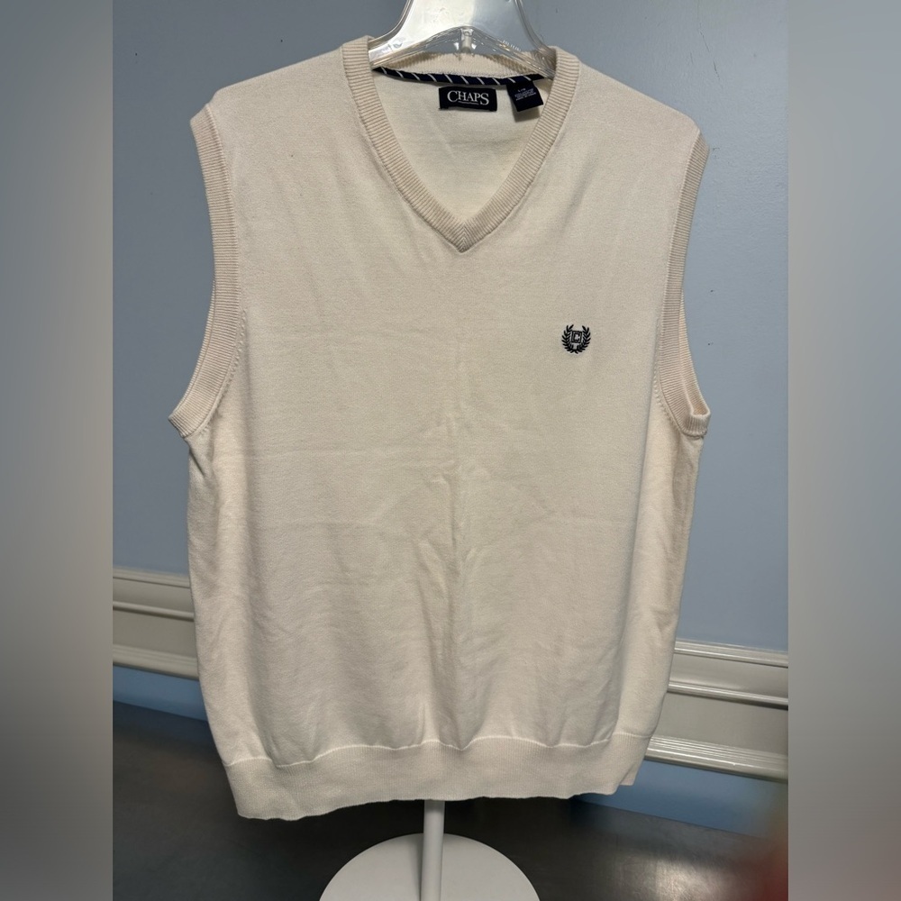 Chaps - v neck sweater vest